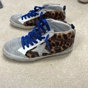 Cheetah Print Golden Goose Midstar